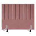 Ver imagem 1 de Cabeceira Estofada Cama Casal Queen Size 160 Cm Carolina Suede e Frame Cor:rosé