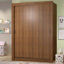 Ver imagem 1 de Guarda-Roupa Infantil Madesa Theo 2 Portas de Correr 4 Gavetas Rustic Cor:Rustic