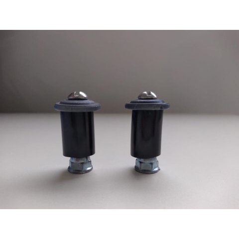 Parafuso para Fixação de Assento Sanitário Tampa de Vaso - 2 Unidades