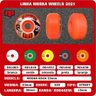 Roda Moska Rock 53mm 53D Laranja - 6