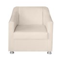 Ver imagem 2 de Kit 2 Poltronas Decorativa Tilla para Recepção Wdecor:bege