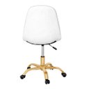 Ver imagem 3 de Cadeira Office Eiffel - Botonê | Branca - Dourado Matte