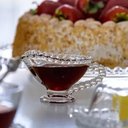 Ver mais imagens de 12 Molheiras de Cristal com Alça 140ml para Hotéis Pousadas Servir Molhos Caldas Wolff