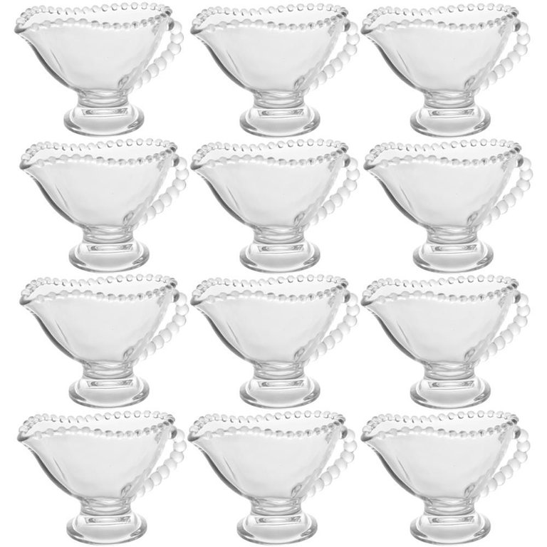 12 Molheiras de Cristal com Alça 140ml para Hotéis Pousadas Servir Molhos Caldas Wolff 12 Molheiras de Cristal com Alça 140ml para Hotéis Pousadas Servir Molhos Caldas Wolff