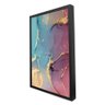 Quadro Decorativo Abstrato Mármore Luxe Perolado em Moldura Caixa TaColado Moldura Trad 1cm Madeira  - 3