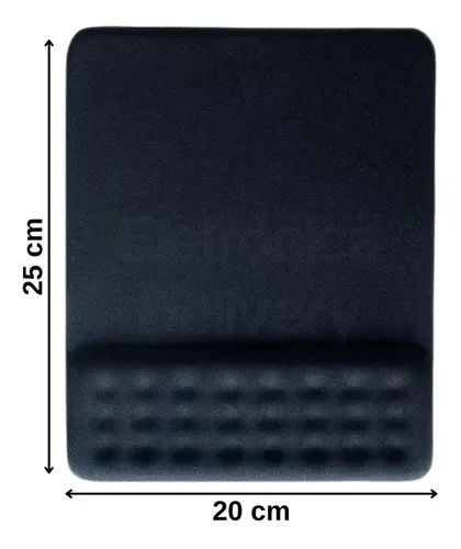 Mouse Pad Gamer Multilaser Ac365 de Poliéster 25cm X 20cm X 1.6cm Preto - 2