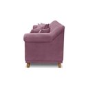 Ver mais imagens de Sofá Decorativo 160cm 2 Lugares com 4 Almofadas Armstrong Veludo Uva - Gran Belo