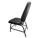 Ver imagem 4 de Cadeira Cadeirão Reforçado para Obeso Estofado Maxx Reforçada Suporta até 180 Kg Courvin Preto