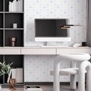 Ver imagem 2 de Papel de Parede Casual Flocos de Neve Gh Papel de Parede 3,5m