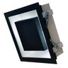 Plafon Embutir Preto com Branco 50x50 para Entrada - 4