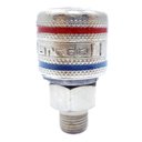 Ver imagem 1 de Engate Rápido Rosca Macho 1/4" - Arcdal Arc-er-767-m-1/4