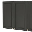 Ver imagem 2 de Armário Aéreo Firenze - 3 Portas 2 Prateleiras 120 Cm - Indekes