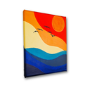 Ver imagem 3 de Mini Quadro Figurativo Pintado a mão para Decoração Medindo 30x25cm