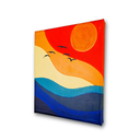 Ver imagem 5 de Mini Quadro Figurativo Pintado a mão para Decoração Medindo 30x25cm