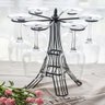 Suporte Vertical para Taças Vinho Decoração Torre Eifel - 2