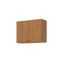 Ver imagem 3 de Armário Aéreo 80cm com 2 Portas Venaly Marrom/Cinamomo