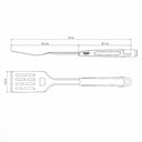 Ver imagem 5 de Espátula Tramontina Churrasco Black com Lâmina em Aço Inox e Cabo de Polipropileno Preto com Abridor