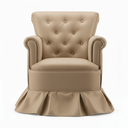 Ver imagem 2 de Poltrona Amamentação Quarto Bebê Confortável Descanso Sala Leitura Suede:suede Bege