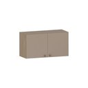 Ver imagem 1 de Armário Aéreo de Geladeira 80cm 2 Portas Classic Luciane Móv Freijó-petala Rosa