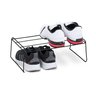 Sapateira Empilhável Preta Organizador de Armário para Calçados Tenis Sapato - Kit com 2 Unidades - 1
