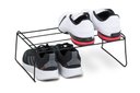 Ver imagem 1 de Sapateira Empilhável Preta Organizador de Armário para Calçados Tenis Sapato - Kit com 2 Unidades
