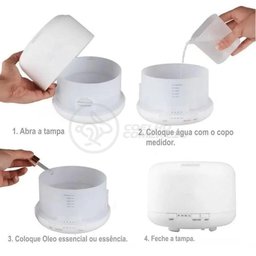Aromatizador Umidificador Difusor Eletrônico 300ml - 1