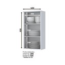 Ver imagem 3 de Armário de Cozinha 40 cm 01 Porta Nova York