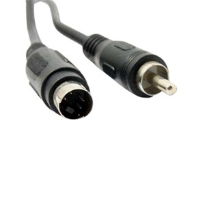 Cabo de Video Smart Mini Din 49 Ft-mdin 4rca-mi 2 Metros