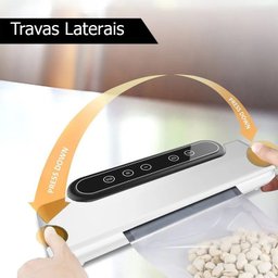 Seladora A Vacuo 220v Eletrica Sela Alimento Liquido Frutas Legumes Embalagem Conserva Comida Carne - 5