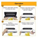 Ver imagem 3 de Seladora A Vacuo 220v Eletrica Sela Alimento Liquido Frutas Legumes Embalagem Conserva Comida Carne