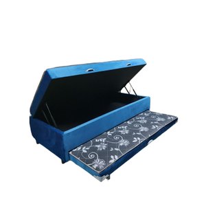 Baú Conjugado Solteiro com Cama Auxiliar