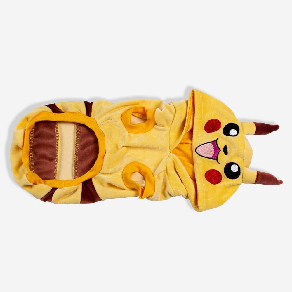 Fantasia Pet Pikachu  Para Cachorro e Gato