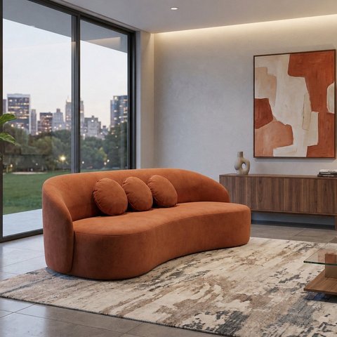 Sofa Living Organico 175cm Barcelona