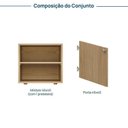 Ver imagem 3 de Módulo 45x40 1 Porta Frame CabeCasa MadeiraOriginals