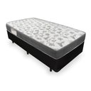 Ver imagem 1 de Cama Box Solteiro + Colchão de Espuma D33 - Ortobom - Iso 100 88x188x53cm Preto