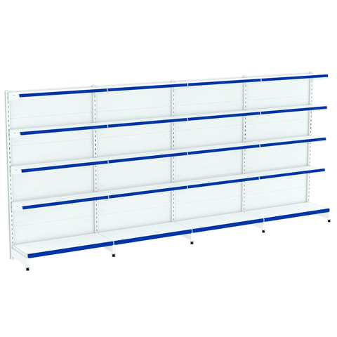 Kit Gôndola Parede 1 Inicial + 3 Continuações