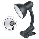 Ver imagem 2 de Luminária de Mesa com Presilha Articulada Preta Entrada E27 Bivolt para Escritório