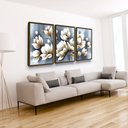 Ver imagem 2 de Quadro com Moldura para Sala Quarto Sala de Estar Flores