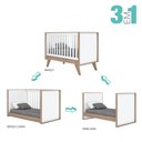 Ver imagem 3 de Berço Mini Cama Henn Confete I23-190 Branco/Jequitibá HP SE