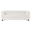 Ver imagem 2 de Sofá 3 Lugares Luxo Recepção Escritório Sala de Estar e Tv Veneza 180cm Bouclé Branco- Mabe Magazine