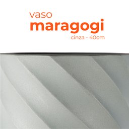 Vaso Maragogi Cinza 40 Terrano - 2