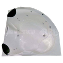 Ver imagem 1 de Banheira de Canto Simpatia Completa com Hidro em Acrílico -220v (1,60x1,60x0,50)