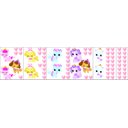 Ver imagem 2 de Adesivo de Parede Infantil Cachorrinhas Miniaturas