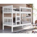 Ver imagem 7 de Beliche Infantil Juvenil Mdf Branco com Grade de Segurança