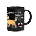 Ver imagem 3 de Caneca Dog - Meu Golden, Melhor Pessoa! - Preta