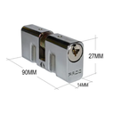 Ver imagem 2 de Cilindro Pado Longo Tradicional 90mm - Cromado