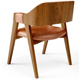 Mesa de Jantar Redonda Cora 120cm Off White M04 com 04 Cadeiras Living Suran Couríssimo Camel - Lyam - 9