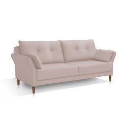Sofá 2 Lugares Living Pe Palito 2,20m Soul Conforto:rose - 4
