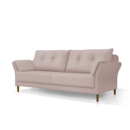 Sofá 2 Lugares Living Pe Palito 2,20m Soul Conforto:rose - 2