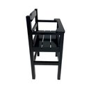 Ver imagem 3 de Cadeira de Papinha para Bebê com Trava Fixa em Madeira Maciça - Preto